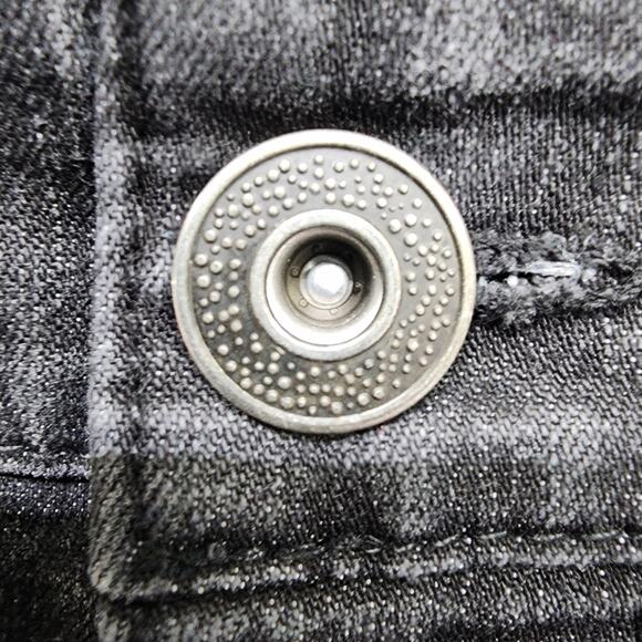 Christopher&Banks Jeans Womens 8 Faded Black Classic Fit High Rise Straight Leg - Picture 2 of 12